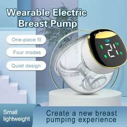 Breastpumps Electric Breast Pump Intelligent Integrated Large Suction Hand Free Pregnant Women Silicone Electric Portable Pumps Suit