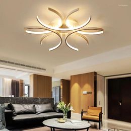 Ceiling Lights Nordic Modern Restaurant Light Simple Creative LED Circular Bedroom Hallway Attic Lamps For Living Room