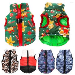 Dog Apparel Soft Cat Coat Jacket Padded Vest Outdoor Indoor Thickened Clothes Winter Clothing Puppy Costume Jumpsuit Pet Supply