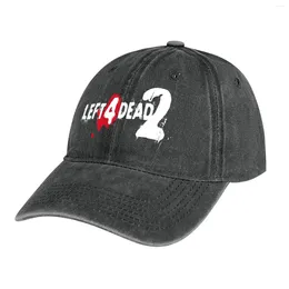 Berets LEFT 4 DEAD 2 LOGO Cowboy Hat Beach Fashionable Sun For Children Golf Man Girl'S Hats Men's