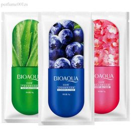 BIOAQUA Jelly Face Care Aloe vera /Blueberry/Cherry blossom Three types optional Moisturising sleep jelly Facial Mask 1pcs 2ddf