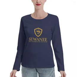 Women's Polos Sewanee The University Of South Long Sleeve T-Shirts Aesthetic Clothing Quick Drying T-shirt Plus Size T Shirts Women Tops