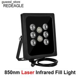 Night Lights 850nm laser infrared lamp 8pcs infrared array CCTV LED infrared illuminator waterproof night vision fill light suitable S240513