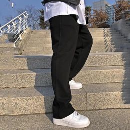 Pantaloni da uomo gamba dritta abbigliamento sportivo sport abbigliamento da strada da strada primaverile stili autunnali