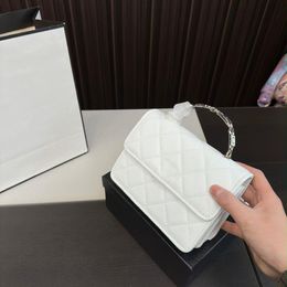 10A Fashion Luxury Bag Shoulder Handbag Designer Wallet Shoulder With Genuine Leather Handle Bag Bag 13cm Wallet Women's Bag Mini Qkrt