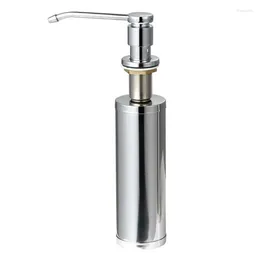 Liquid Soap Dispenser Built In Sink For Kitchen Stainless Steel Lotion