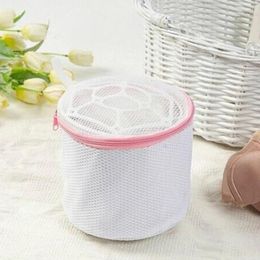 Laundry Bags Useful Mesh Wash Bag Washing Clothing Underwear Organiser Home Use Lingerie Zipper Storage