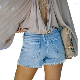 Women's Jeans Light Blue Denim Shorts Summer Thin Loose Slimming Tall A-line Wide-leg Versatile Ins Pants