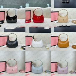Hobo underarm bag Designers Bags Handbags Shoulder bag Woman Luxury leather quality 2024 womens purses lady underarm messenger vintage pink white green