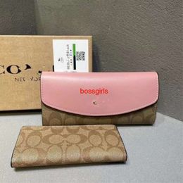 Luxury Card Holders Women Designer Wallets Luxurious Long And Minimalist Purse Ultra-light And Thin Multi Slot Hand-held Bags With Box