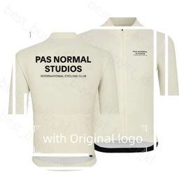 Rowerowe koszulki Zestawy PNS Top Designer Soccer Jersey Summer Short Sleeve Motorcycle PA Normalne studyjne odzież rowerowa