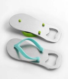 100PCS Personalised Flip Flop Bottle Opener Favours Customised Wedding Present Custom Printing Bottle Openers in Gift Box4511984