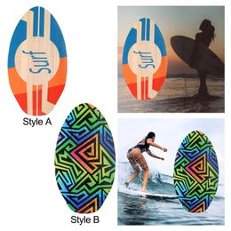 Skimboard Standing Shallow Water Beach Sand Board Small Surfboard Surf for Unisex Teens Boy Girls Men Women Sports 240509