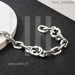 Cucci Bracelet Designer European Popular 925 Sterling Fashion Luxury Silver Bracelet Fashion Men and Women Couple Bracelet 357