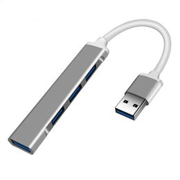 4 in 1 USB C Hub Adapter with USB 3.0 Ports Transfer Data for MacBook Pro Air and More Devices Laptops