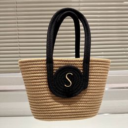 Mens Rive Gauche Straw Raffias Designer Clutch bag handbag shopper Best seller Shoulder beach bags Luxurys Womens tote fashion travel weave crossBody crochet bags