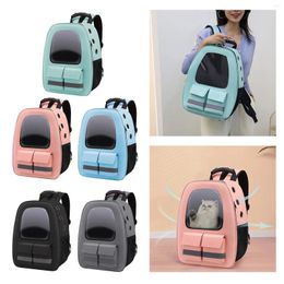 Cat Carriers Carrier Backpack Transparent Large Ventilated Portable Airline Approved Pet Bag For Travel Outdoor Hiking