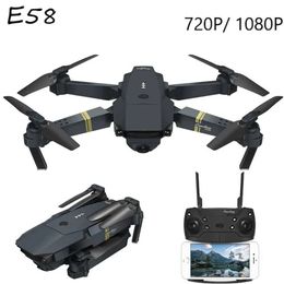 Drones Hot Eachine E58 drone WIFI FPV with wide-angle high-definition 1080P/720P camera high hold mode 4-axis foldable arm RC X Pro RTF quad helicopter S24525