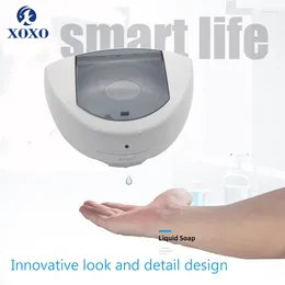 Liquid Soap Dispenser 400ML Wall Mounted Bathroom Accessories Sensor Touchless ABS Kitchen X3120