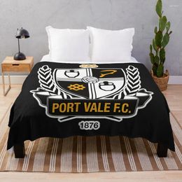 Blankets Port Vale Throw Blanket Sofa Quilt Luxury Bed