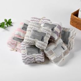 Towel Japanese Coral Fleece Super Absorbent Quick-drying Skin-friendly Soft Bath El Bathroom Accessories