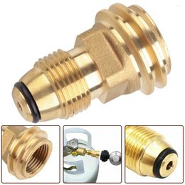 Tools 1pc Conversion Connector Reliable Propane Tank Adapter Kitchen Dining BBQ Parts Accessories