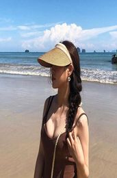 visors The same beach holiday sun protection is versatile and the Korean no top duck tongue hat3369271