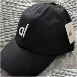 Snapbacks Designer Cap Ball Yoga Baseball Hat Fashion Summer Women Versatile Outdoors Head Surround Show Face Small Sunvisor Wear Duck Dhxr1