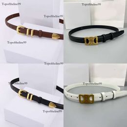Classical men thin belts for women designer waistband ceinture luxe fashion quiet womens belt Original edition