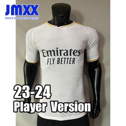 JMXX 23-24 Real MadridS Soccer Jerseys Home Away Pre Match Mens Uniforms Jersey Man Football Shirt 2023 2024 Player Version