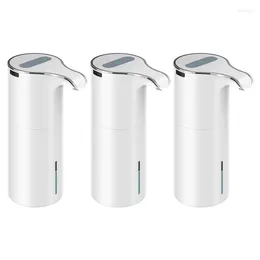 Liquid Soap Dispenser 3X 15Oz/450Ml Automatic Touchless Foaming Dispenser-Rechargeable Waterproof Foam Pump Dispense