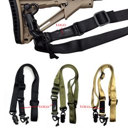 MS2 Nylon Tactical Strap Multi-Functional Single And Double Point Switch Gun Rope Buckle Outdoor CS Training Gun Strap
