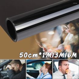 Window Stickers Film 1/3/6M Mirror UV Rejection Solar Multi One Way Tint For Home Bussiness Glass