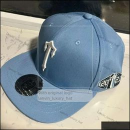 2024 New Hot sale Stingy Brim Hats Luxury High Quality Trapstar London Hat Limited Edition Embroidered Baseball Cap Ball Caps Rapper Street Pop Snapback 4784