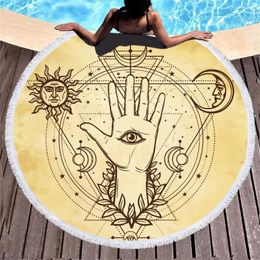 Towel Towels Bohemian Print Beach With Tassel And Microfiber Is Suitable For Adult Picnic Yoga Mat Blanket Cover