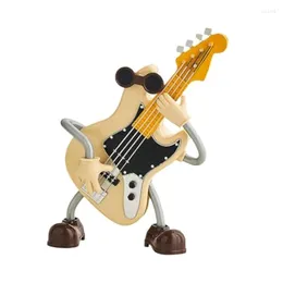 Decorative Figurines Music Boxes For Girls Jewellery Box Automatic Swing Guitar Violin Desktop Ornament Durable
