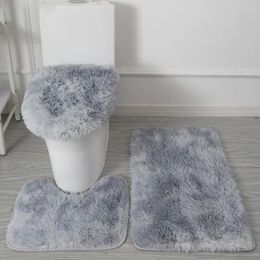 Bath Mats Easy To Clean Mat Soft And Comfortable For Any Room Made With Acrylic Fibres Set Light Grey