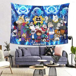 Tapestries Undertale Sans Tapestry Wall Hanging With Art Print