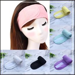 Towel 1Pcs Woman Adjustable Hair Band Makeup Head Stretching Beauty Salon Spa Facial Headband Accessories