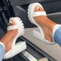 Size Sandals Large Women Shoes Open Toe Chunky Heel 2024 Summer Fashion Foreign Trade European American WomenSandals saa