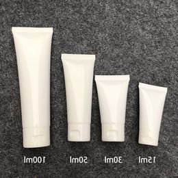 15ml 30ml 50ml 100ml Empty Plastic Squeeze Bottle Cosmetic Cream Soft Tube Toothpaste Lotion Packaging Container with Flip Cap Pwgle