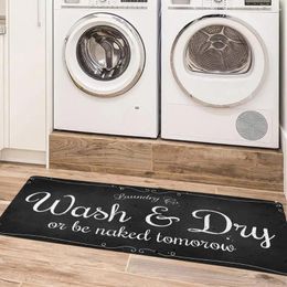 Carpets Door Mat Ultra-thick Super Soft Laundry Room Rug Runner With Non-slip Backing Water Absorption For Stylish Decor