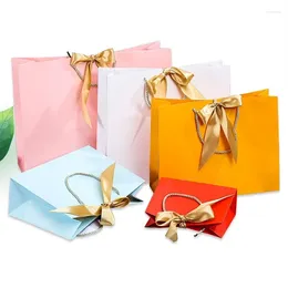 Gift Wrap 10pcs Bag Jewellery Lipstick Multicolor Bow Ribbon Box Birthday Party / Pyjama Wig Graduation Celebration Packaging