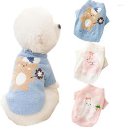 Dog Apparel Warm Sweater Winter Pet Clothes Christmas Jacket For Dogs Chihuahua Bichon Fleece Costume Knitted Coat