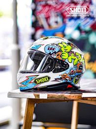 AA Designer Helmet SHOEI Full Helmets Japanese Z8 Motorcycle Four Seasons Racing Anti Mist Running for Men and Women3W3M