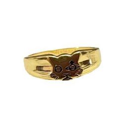 Designer Cute Cat Ring Westwoods Saturn Couple Simple Fashion Accessories High Version Nail