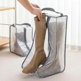 Storage Bags Practical Shoes Pouch Seal Boot Bag Moisture Resistant Standing Wide Strap Protection