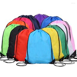 Outdoor Bags Waterproof Foldable Gym Bag Bundle Pocket Fitness Backpack Drawstring Shop Hiking Camping Swimming Men Women Sports