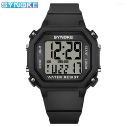 Wristwatches Men's Digital Watch Sports Watches Military Stopwatch Alarm 12/24H Outdoor Mens Wristwatch For Running