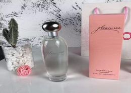 Luxury perfumes for woman parfum spray 100ml lady fragrance pleasures floral note sweet charming smell fast ship8730189